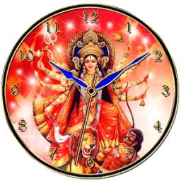 Durga Mata Clock Livewallpaper