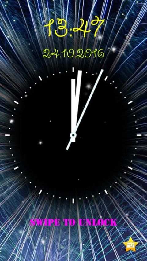 New Year Themes Lock Screen screenshot 1