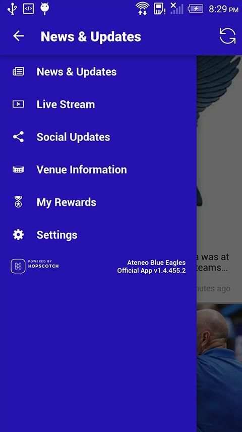 Ateneo Blue Eagles скриншот 2