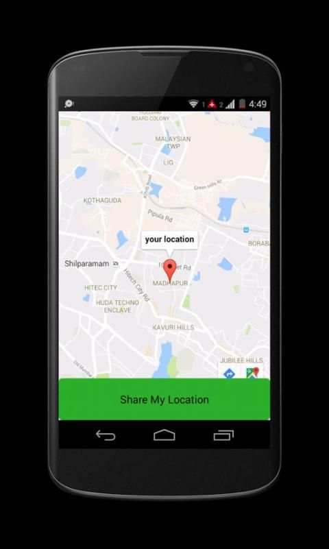 Ponsel Lokasi Tracker screenshot 1