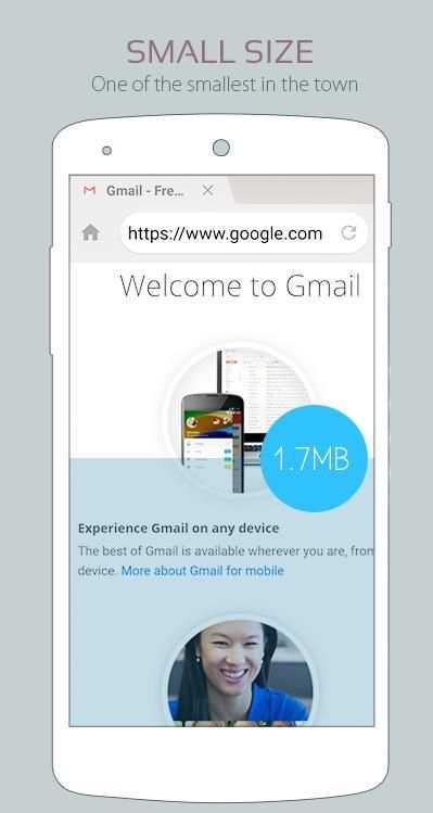 snapLite Browser - Fast & Safe 6 تصوير الشاشة