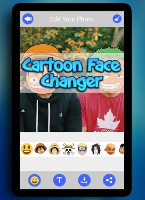 Cartoon Face Changer स्क्रीनशॉट 2