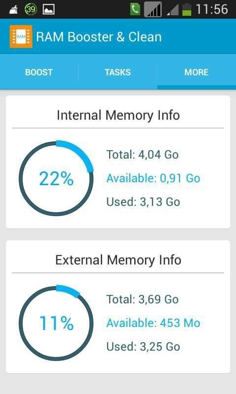 RAM Booster & Clean скриншот 2