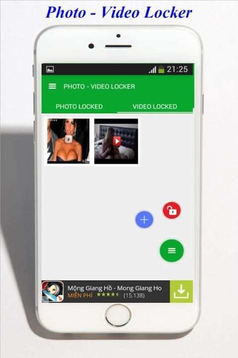 Photo Video Locker Image lock 3 تصوير الشاشة