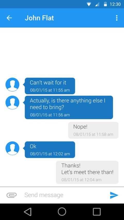 Messenger for Android™ screenshot 2