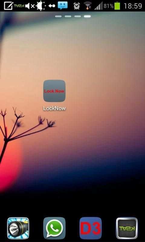 Lock Screen Now screenshot 1