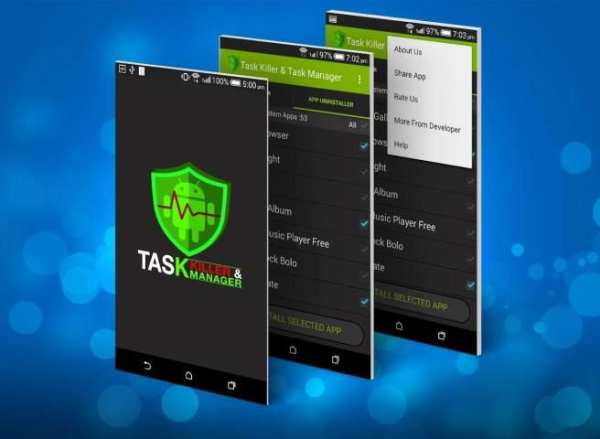 Task Killer And Task Manager скриншот 1
