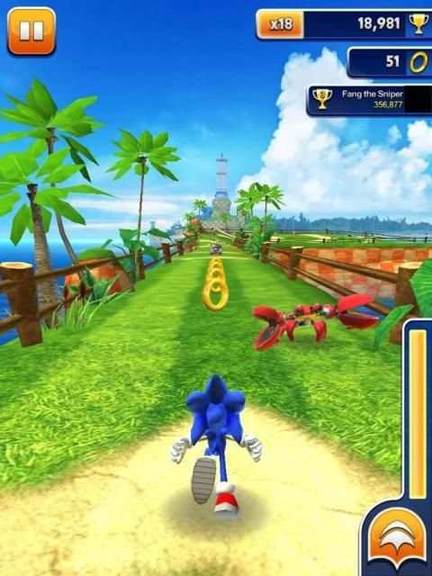 Гайд для Sonic Dash скриншот 3