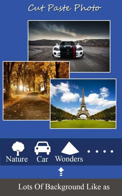Cut Paste Photo Editor 3 تصوير الشاشة