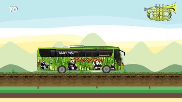 Restu Bus Simulator स्क्रीनशॉट 2