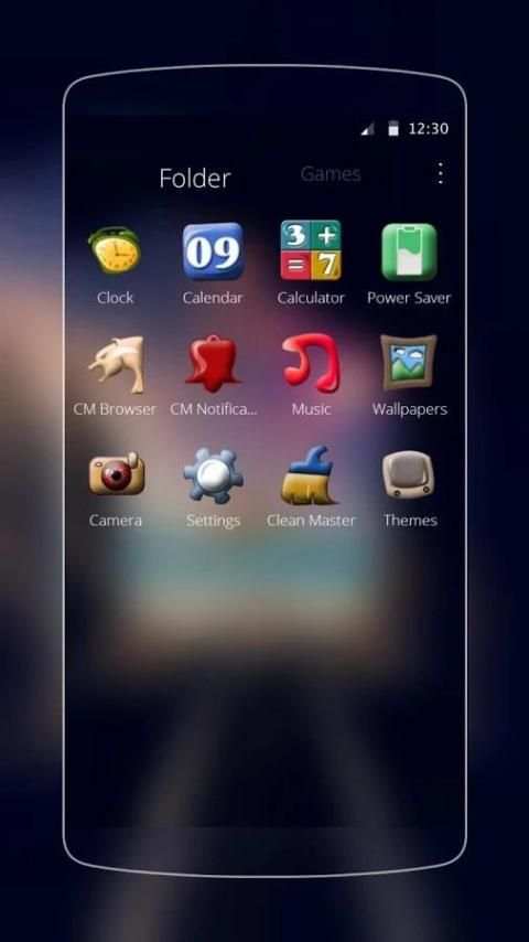 Pink Star Sky Theme screenshot 1
