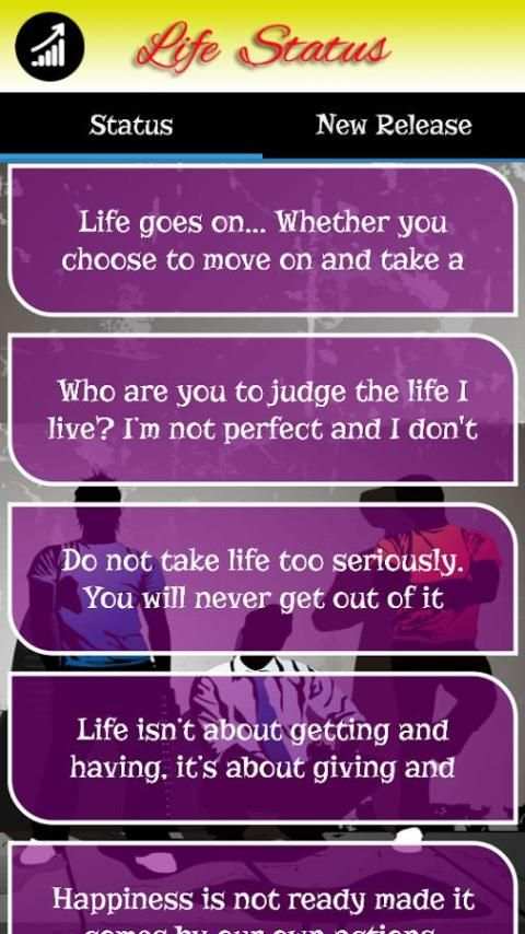 My Life My Status screenshot 1