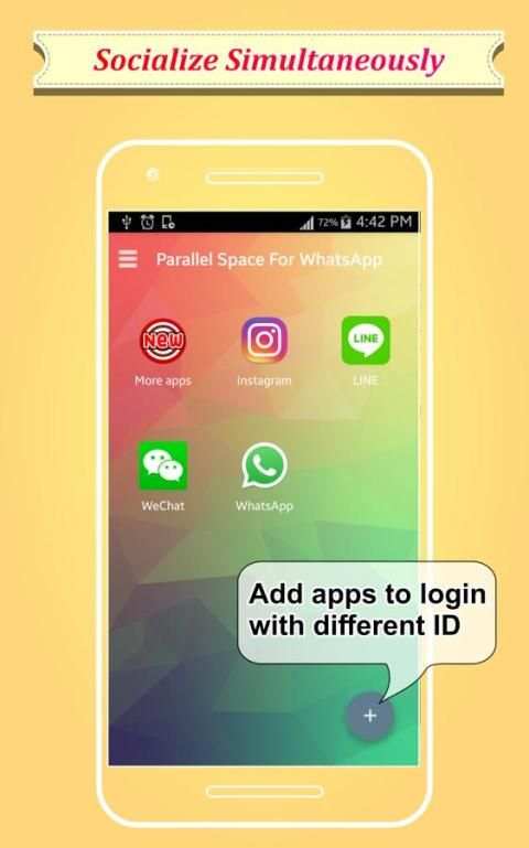Parallel Space For WhatsApp screenshot 2
