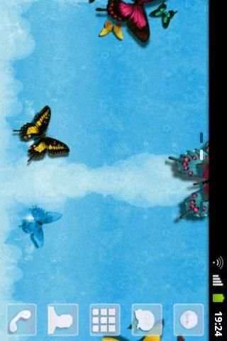 GO Launcher EX Butterfly 2 تصوير الشاشة