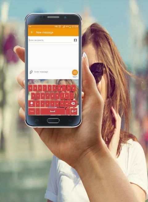 My Photo Keyboard Tema screenshot 3