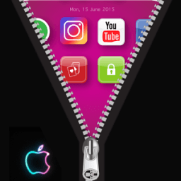 Zipper Apple Iphone Lockscreen иконка
