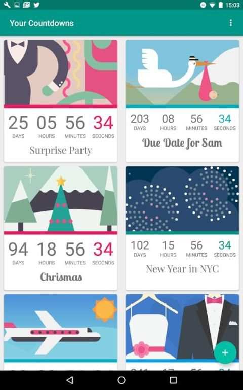 Countdown by timeanddate.com स्क्रीनशॉट 15