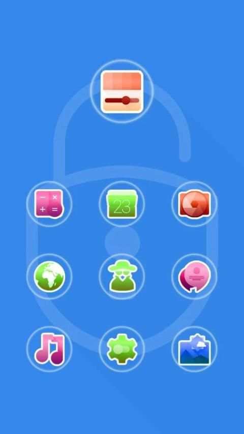 Locker CM Launcher theme स्क्रीनशॉट 5