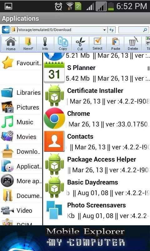 My Computer Mobile Explorer screenshot 9
