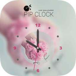 PIP Clock Live wallpaper