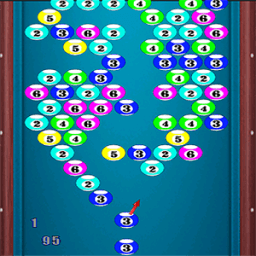 bubble 8ball chooter puzzle أيقونة