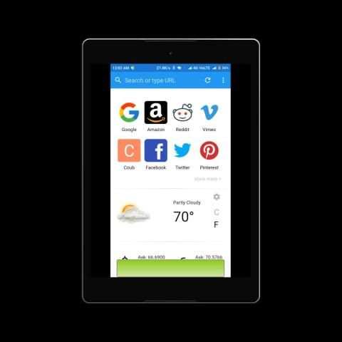 Lite Browser screenshot 2