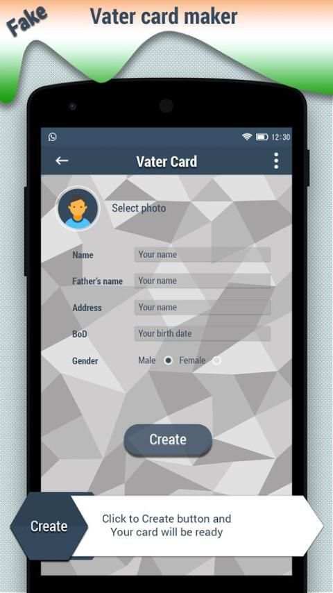 Fake Voter Card For India screenshot 3