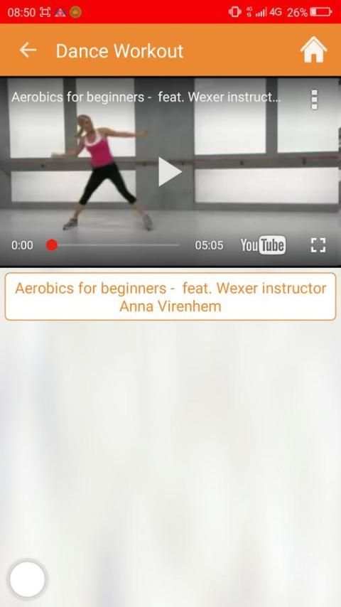 Workout with Dance Videos скриншот 9
