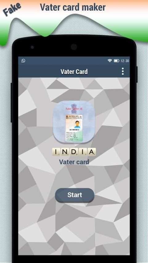 Fake Voter Card For India screenshot 4