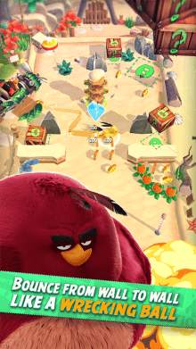 [Money Mod]Angry Birds Action! screenshot 2