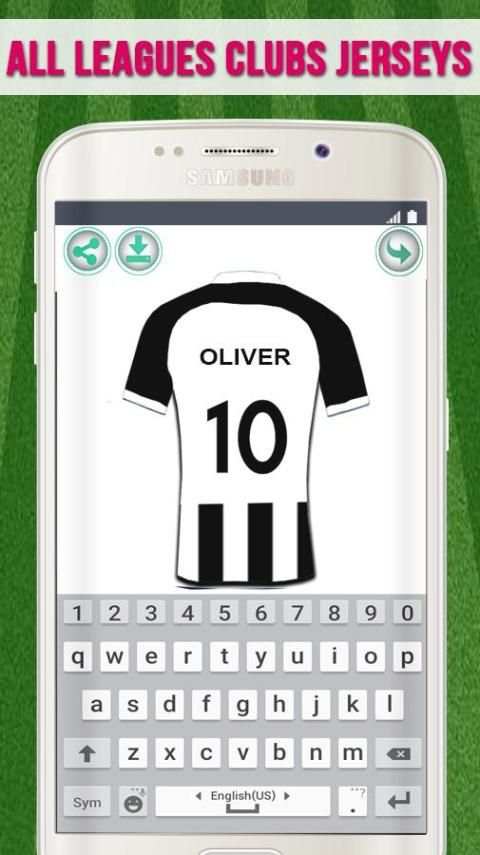 Name in Football Jersey Joke screenshot 4