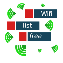 WiFi List widget Free أيقونة