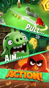 [Money Mod]Angry Birds Action! screenshot 1