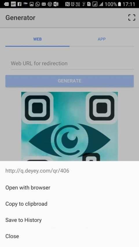 Photo QR Code Generator Reader screenshot 1