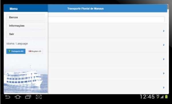 Transporte Fluvial de Manaus screenshot 1