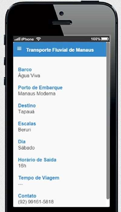 Transporte Fluvial de Manaus screenshot 4