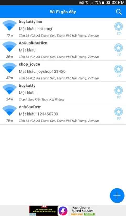 Wifi Miễn Phí screenshot 3