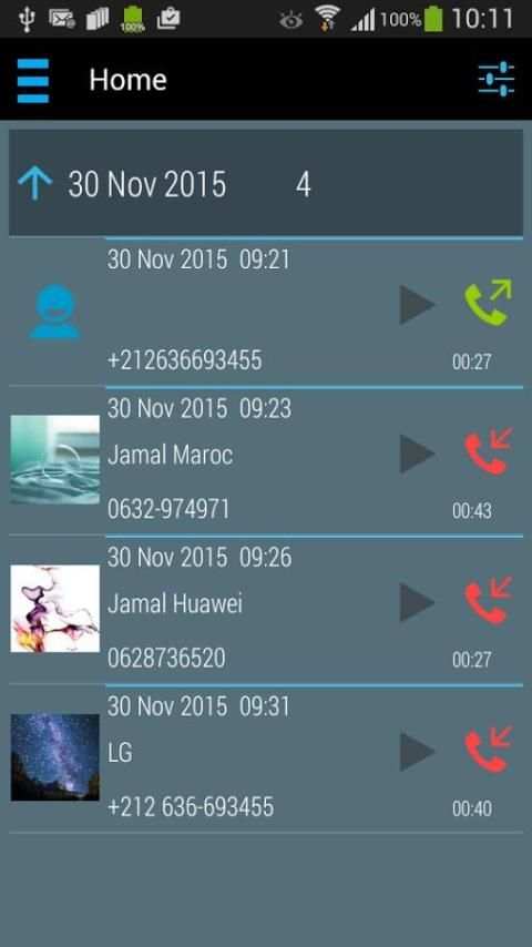 Automatic Call Recorder Lite+ स्क्रीनशॉट 6