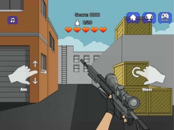 Assemble Toy Gun Sniper Rifle screenshot 1