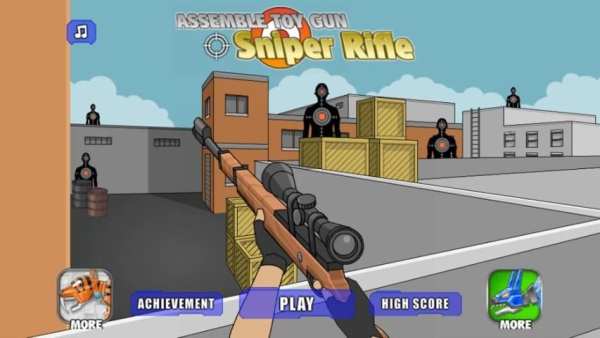 Assemble Toy Gun Sniper Rifle screenshot 7