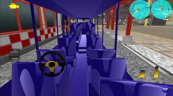 Bus Driving Simulator-Classic screenshot 14