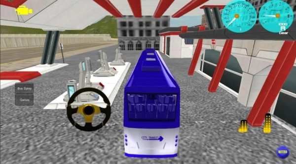 Bus Driving Simulator-Classic screenshot 4