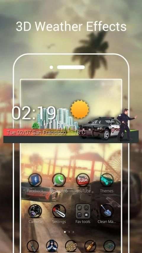 tema Grand Theft Auto GTA screenshot 3