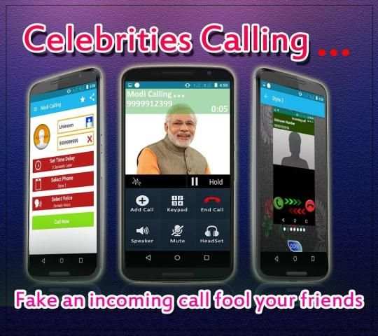 Modi Calling Prank screenshot 1