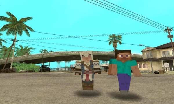 Cube Craft Mod for GTA screenshot 3