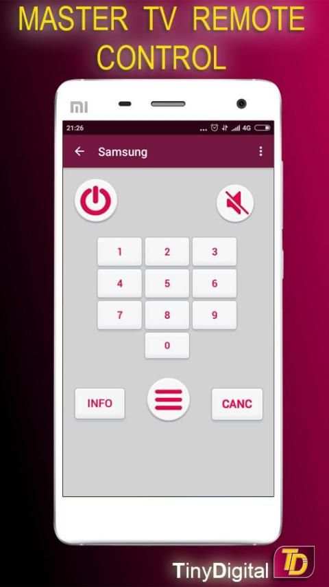 Master TV Remote Control скриншот 4