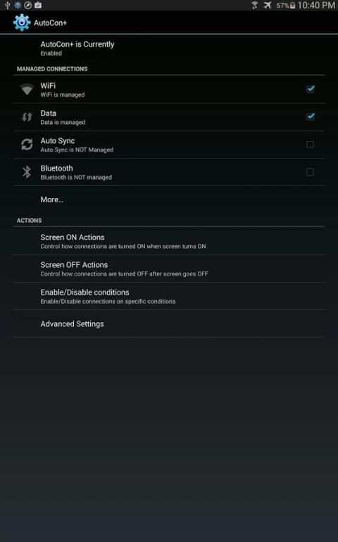 AutoCon - Save Battery & Data screenshot 8