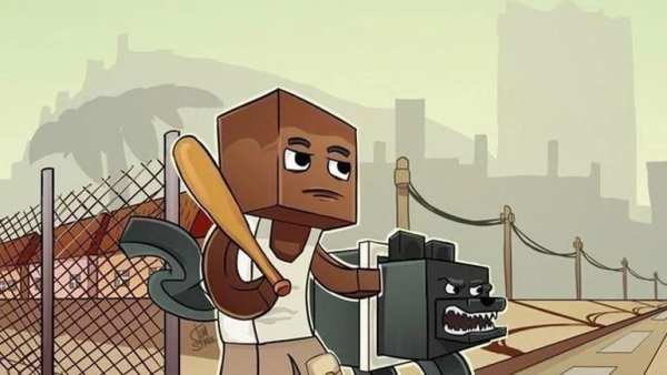 Cube Craft Mod for GTA screenshot 2