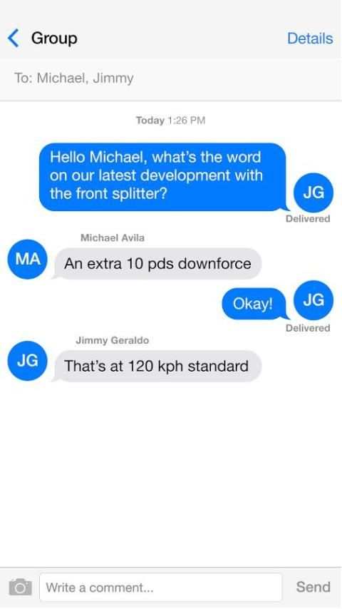 Messenger screenshot 2
