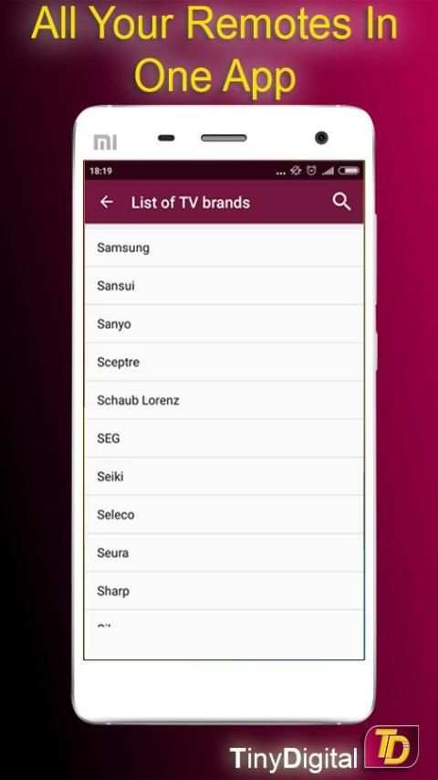 Master TV Remote Control скриншот 3